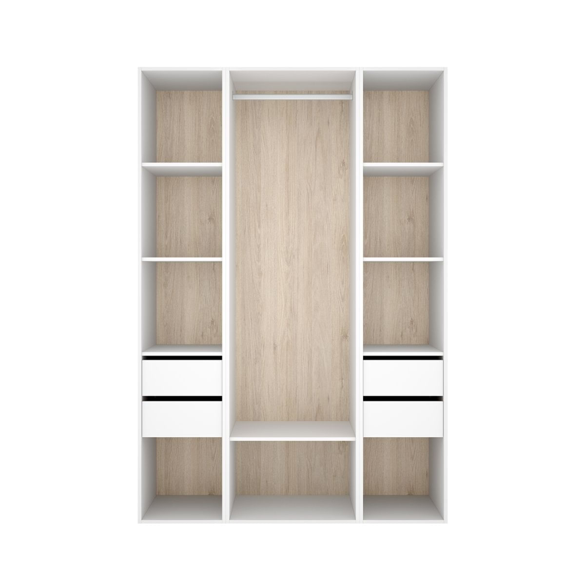 Armario-vestidor-Suit-multiples-compartimentos