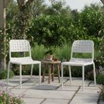 Pack-de-2-sillas-de-exterior-Bora-apilables-con-proteccion-UV-blanco-