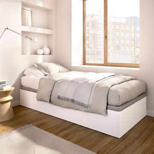 Canapé Nest diseño abatible blanco 190 cm