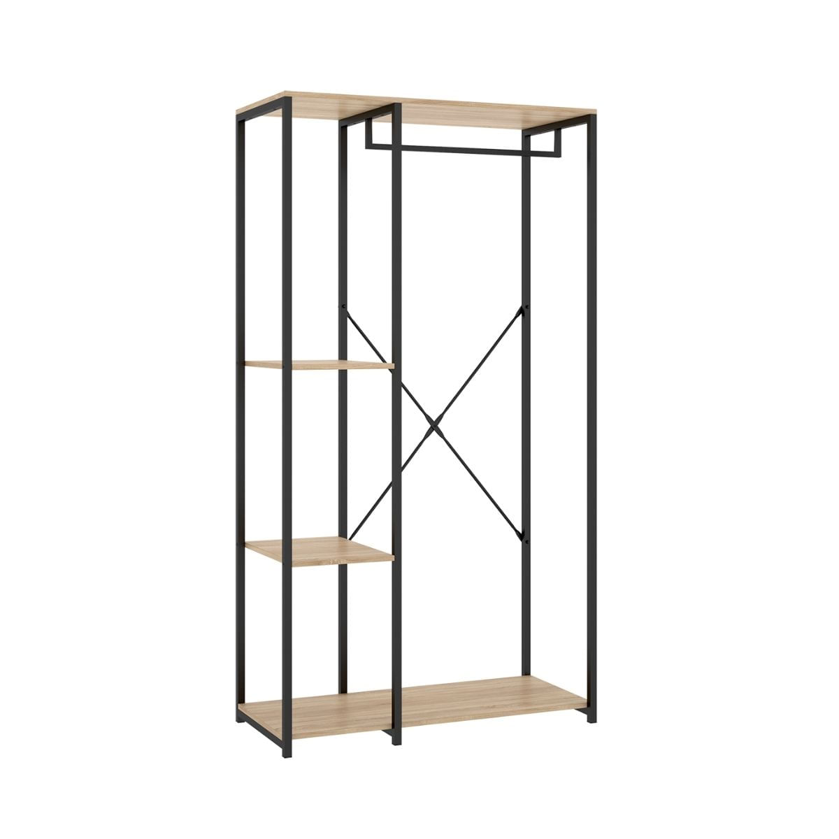 Armario-vestidor-Tork-tres-estantes