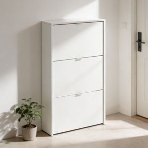 Zapatero Maelys 3 puertas 18 pares 113x60x22 cm