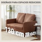 Sofa-Monte-Homcom-amplio-espacio