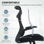 Silla-de-oficina-Luha-Homcom-diseño-ergonomico
