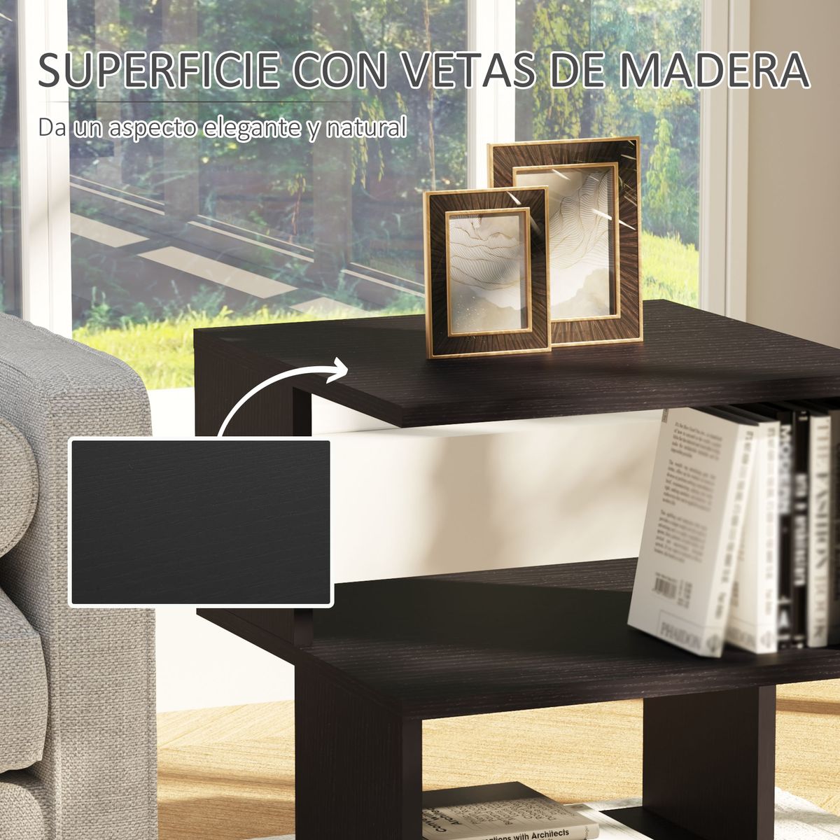 Mesa-auxiliar-Valery-Homcom-3-niveles-abiertos-43x40x40-cm