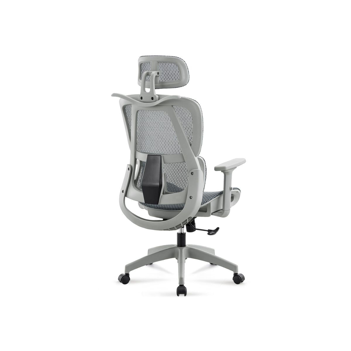Silla-de-oficina-Ergo-altura-regulable-transpirable-gris-118-124x70x70-cm-posterior