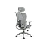 Silla-de-oficina-Ergo-altura-regulable-transpirable-gris-118-124x70x70-cm-posterior