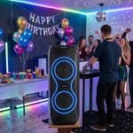 Altavoz-portatil-Sytech-Zamba-Flow-90W-290-Bluetooth-V5.3-con-microfono-y-mando-negro