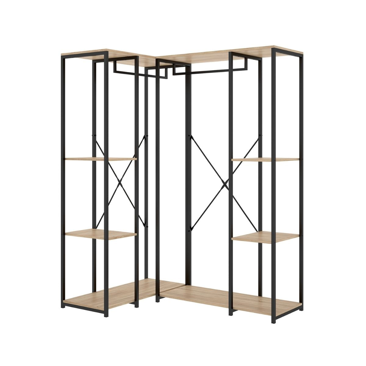 Armario-vestidor-Trok-diseño-abierto