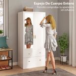 Armario-Nordika-Homcom-con-espejo