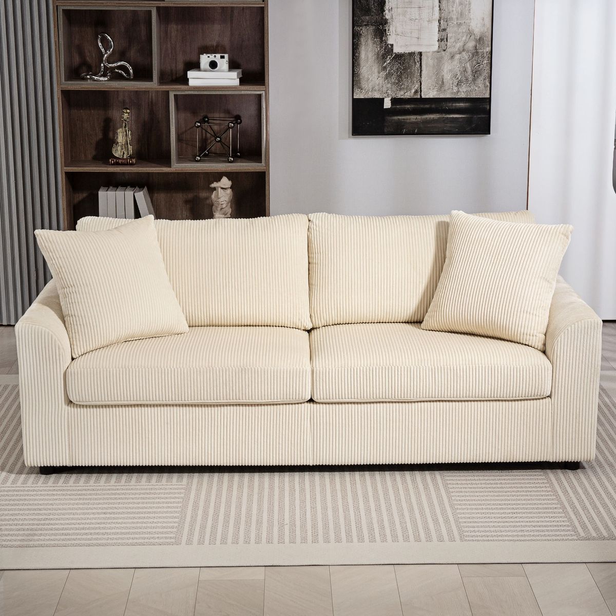 Sofa-Terra-Homcom-con-cojines