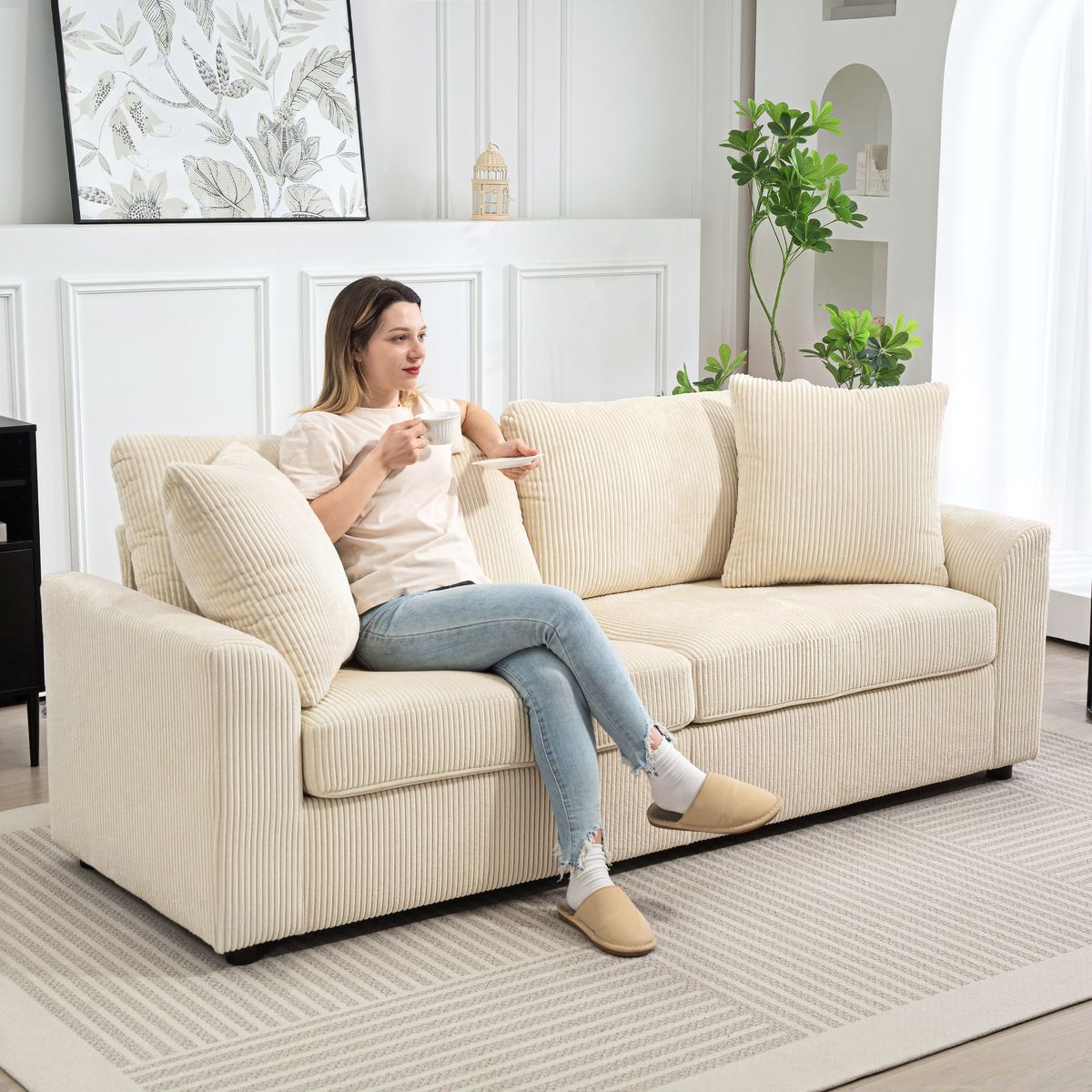 Sofa-Terra-Homcom-gran-confort