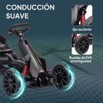 Kart-infantil-a-pedales-Go-Kart-Homcom-altura-regulable-negro-585x58x100-cm-