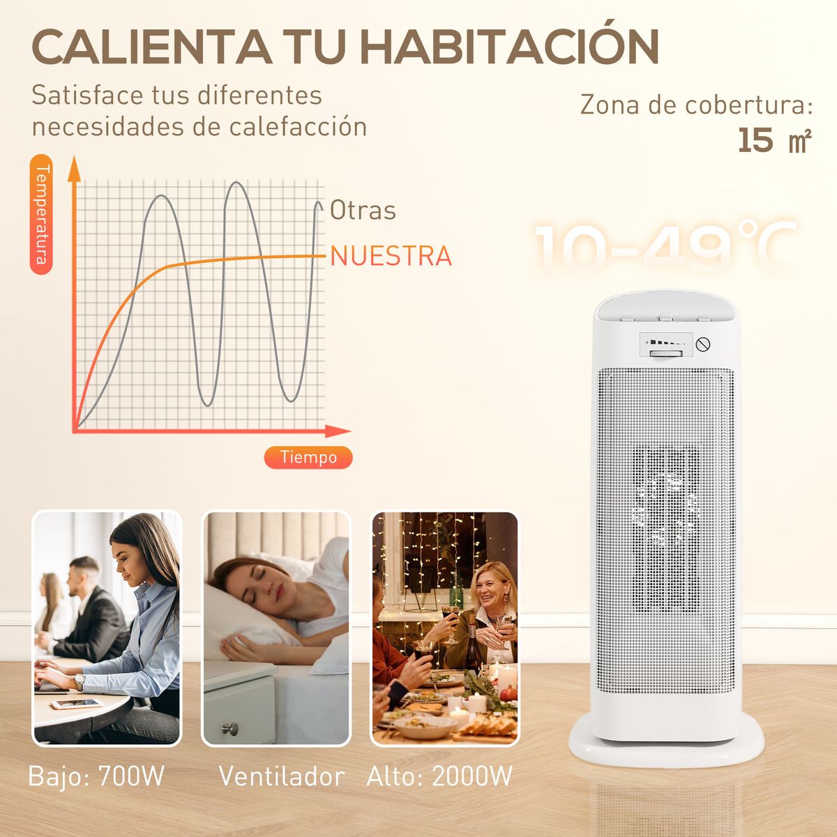 Calefactor-ceramico-Homcom-2000W-3-modos-oscilacion-blanco-