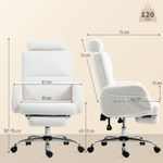 Silla-de-oficina-Prisma-Homcom-medidas