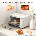 Horno-de-sobremesa-King-Homcom-750W-9L-temporizador-blanco-35-cm-