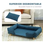 Cama-para-perros-Lucky-cojin-extraible-azul-24x80x66-cm-