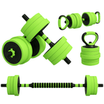 Set-de-mancuernas-Bolu-Sportnow-4-en-1-verde