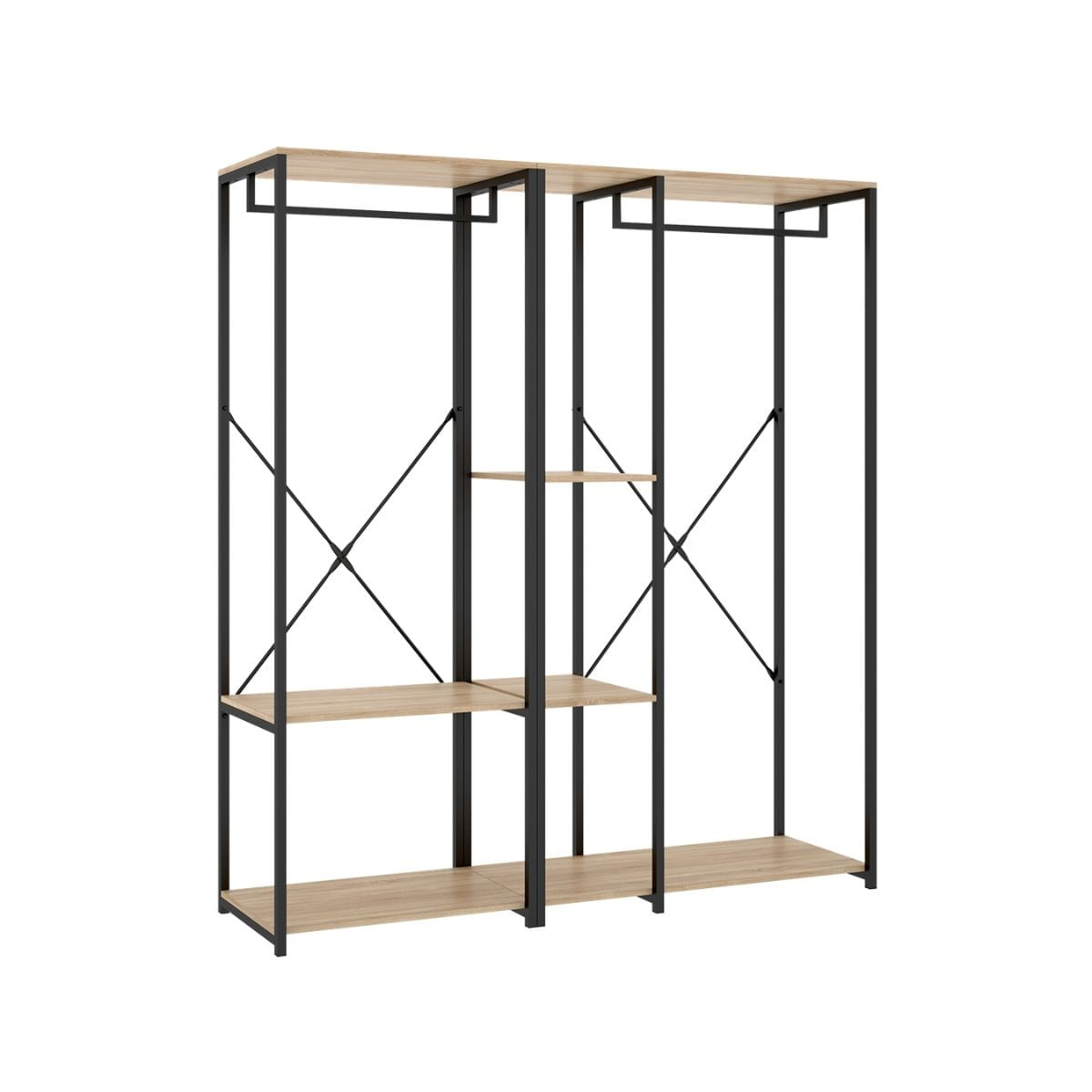 Armario-vestidor-Trok-estructura-de-metal