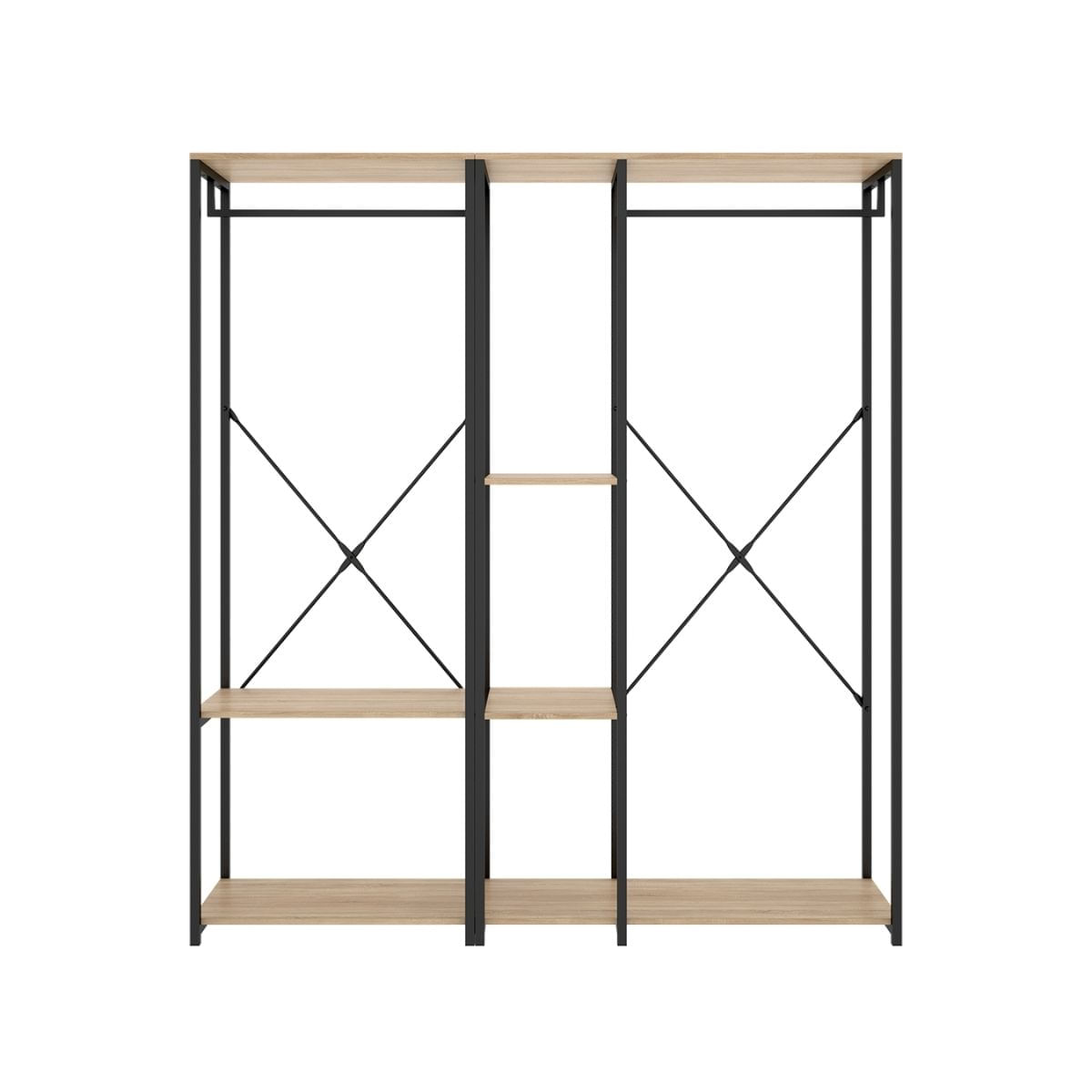 Armario-vestidor-Trok-estructura-en-x