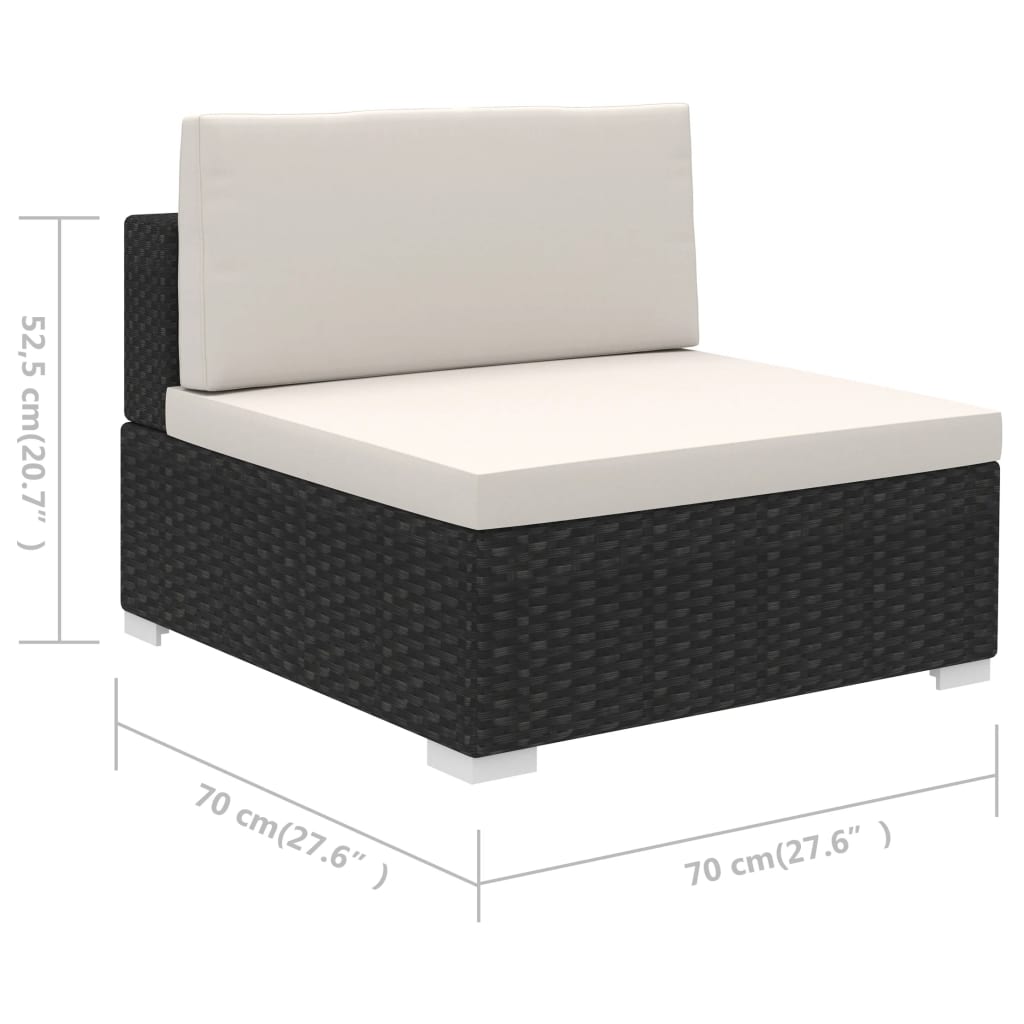 Conjunto-de-jardin-Kiara-sofa-modular---mesa-negro-blanco-