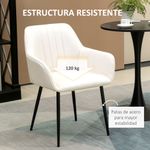 Pack-de-2-sillas-Ali-Homcom-tapizado-terciopelo-blanco-81x565x595-cm