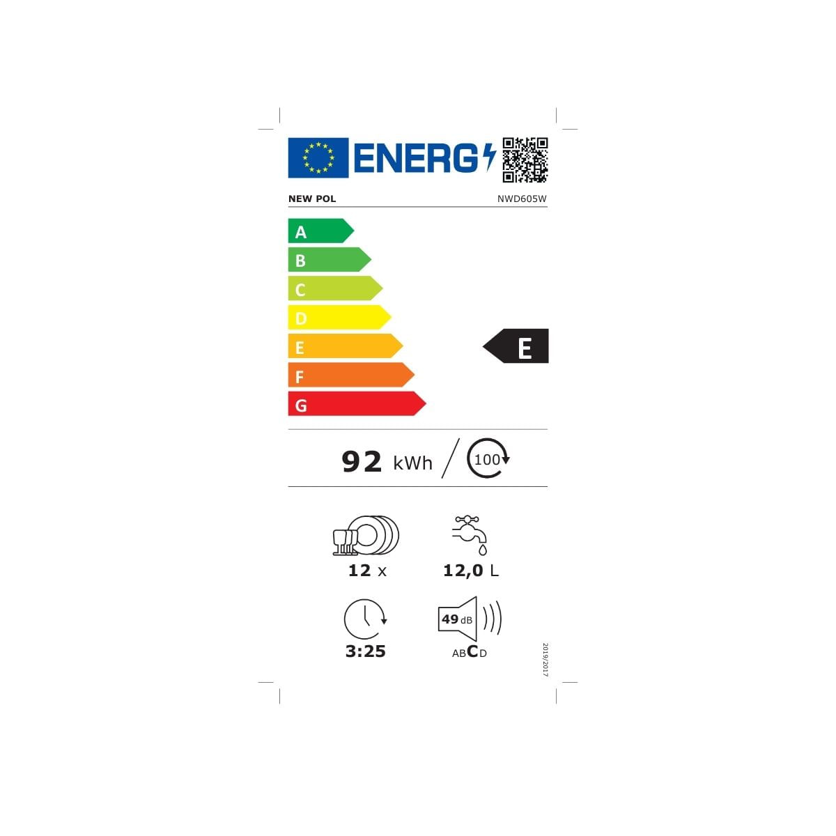 Lavavajillas-New-Pol-NWD605W.1-etiqueta-energetica