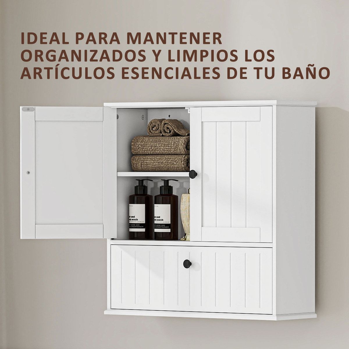 Mueble-de-baño-Brisa-Homcom-3-puertas-blanco-60x195x60-cm