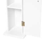 Mueble-de-baño-Monica-Homcom-1-puerta---orificio-superior-blanco-65x195x195-cm-