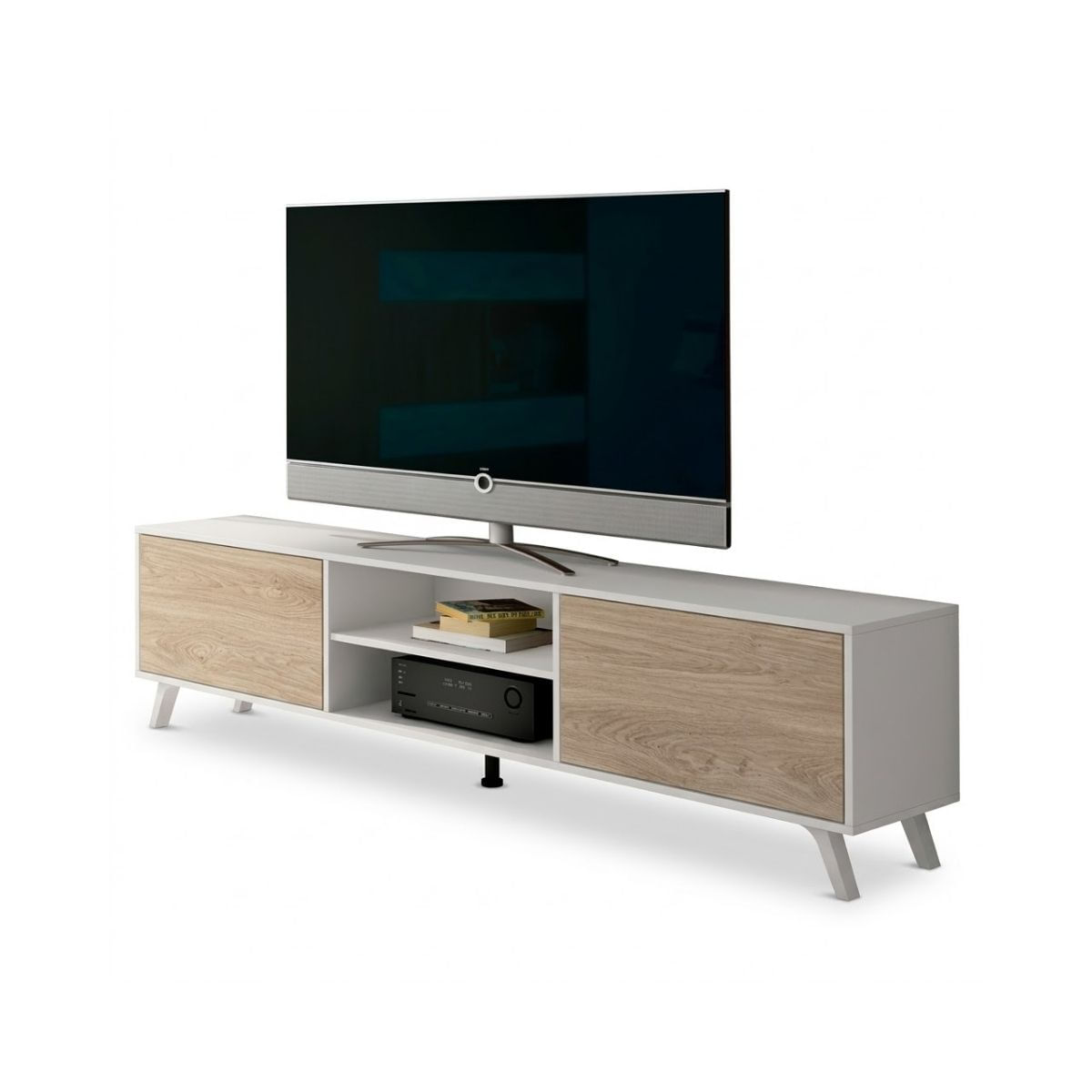 Mueble-bajo-TV-Soto-orificio-pasacables