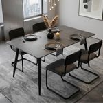 Mesa-de-comedor-Sander-New-diseño-fijo-negro-75x140x80-cm-