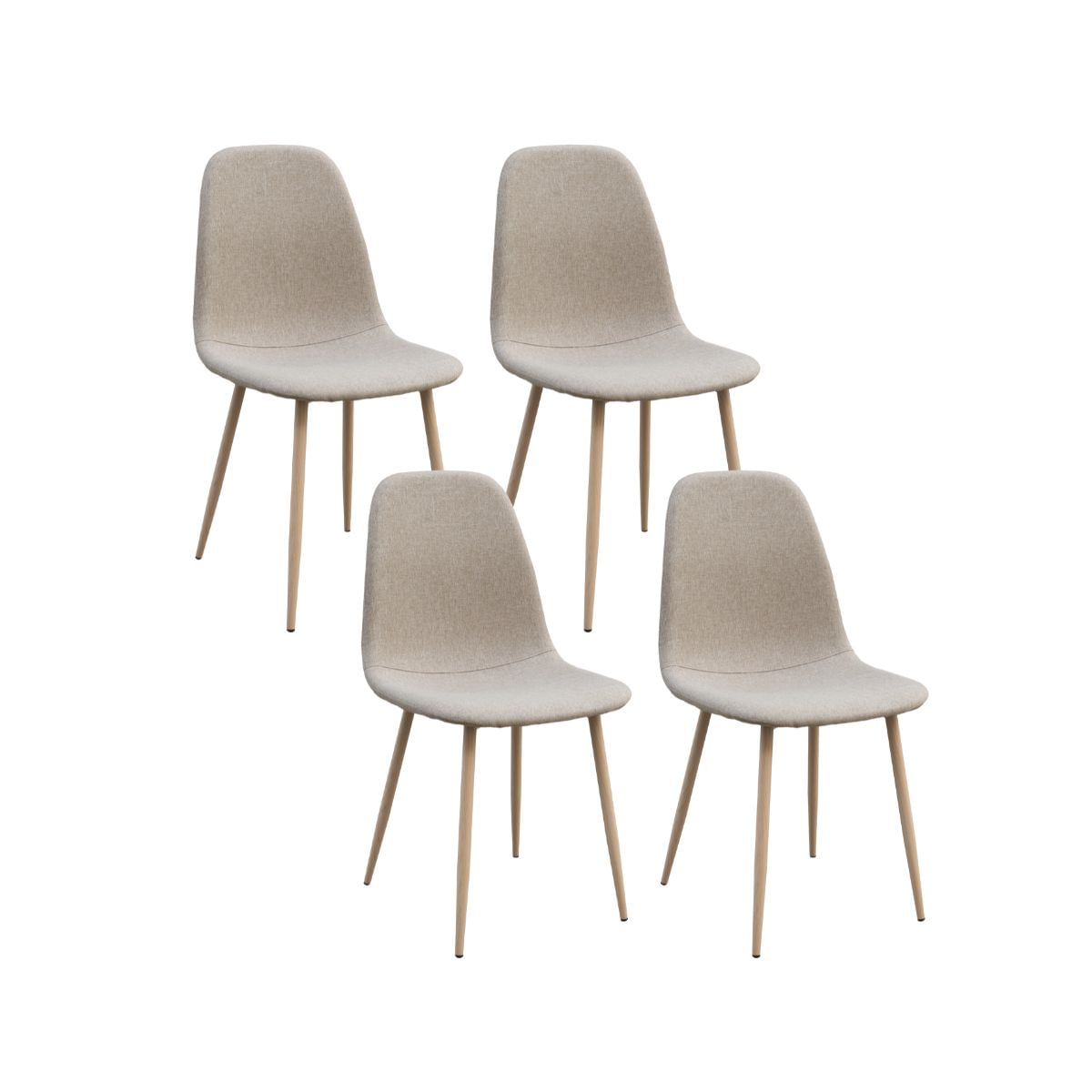 Pack-de-4-sillas-de-comedor-Malmo-beige-87x44x30-cm-