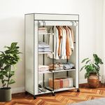 Armario-Aurora-Homcom-6-estantes-crema-1625x103x43-cm