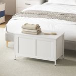 Baul-Lira-Homcom-tapa-abatible-blanco-50x40x80-cm-