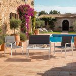 Conjunto-de-jardin-Elba-sofa-doble---2-sillas---mesa-blanco-marron