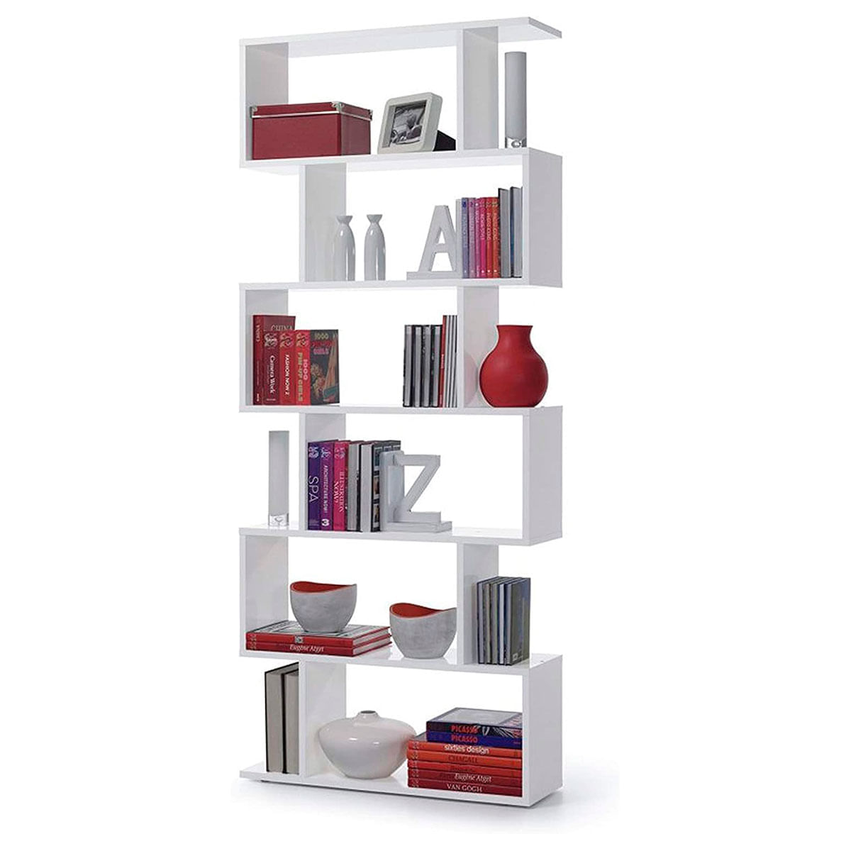 Estanteria-alta-Danerys-blanco-brillo-192x80x25-cm