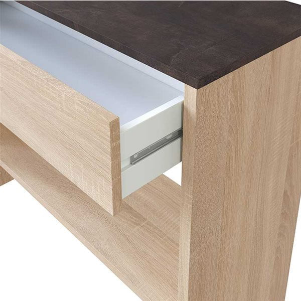 Mueble-recibidor-Oxys-con-espejo-roble-Canadian-grafito