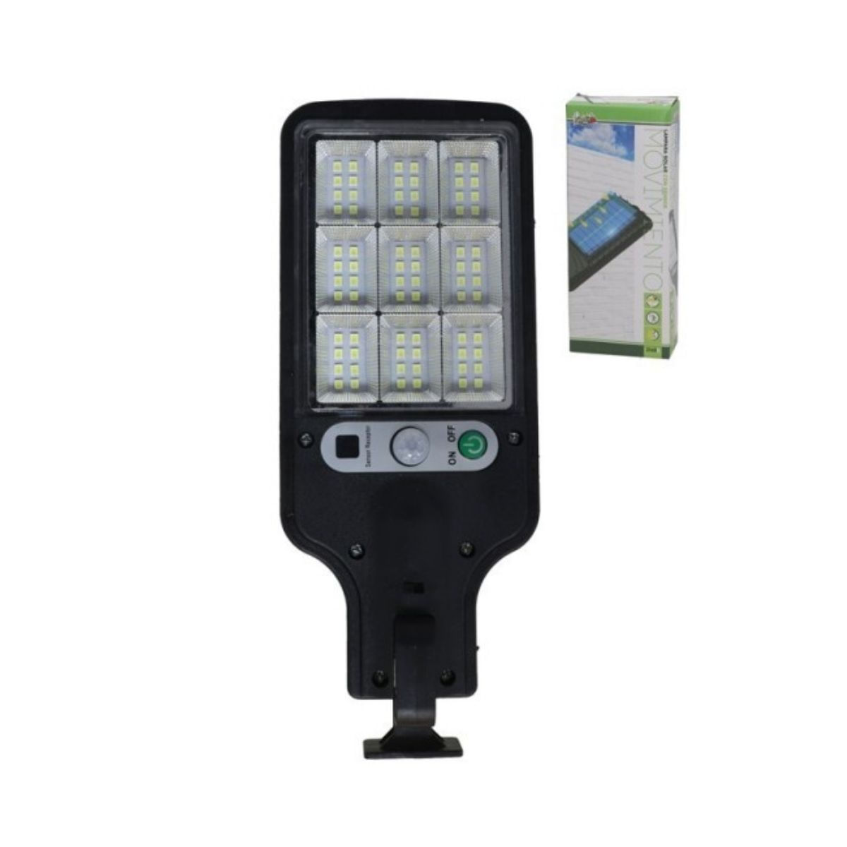 Lampara-de-exterior-108-LED-sensor-de-movimiento-negro-63x85x215-cm