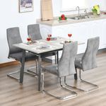Pack-de-4-sillas-de-comedor-Cali-Homcom-acolchadas-gris-7