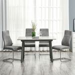 Pack-de-4-sillas-de-comedor-Cali-Homcom-acolchadas-gris