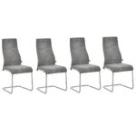 Pack-de-4-sillas-de-comedor-Cali-Homcom-acolchadas-gris-2