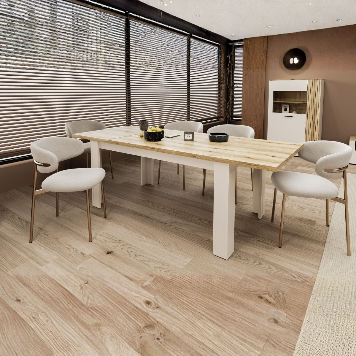 Mesa-de-comedor-Frezo-diseño-extensible