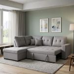 Sofa-cama-chaiselongue-Isis-esquinero-con-2-cojines-gris-96x230x212-cm-