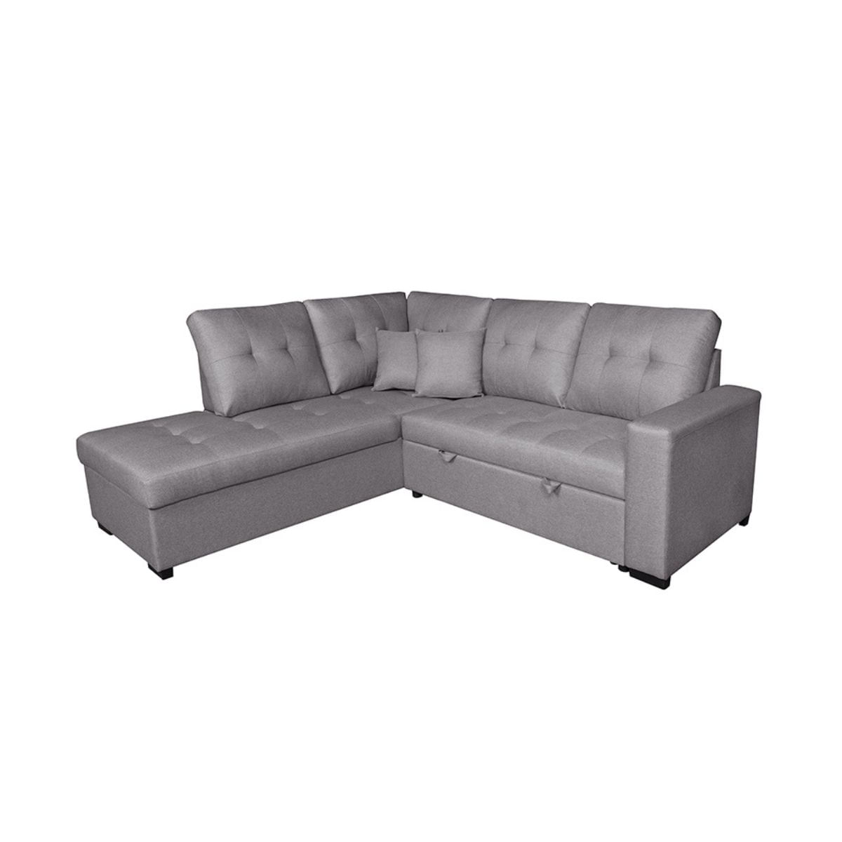 Sofa-cama-chaiselongue-Isis-esquinero-con-2-cojines-gris-96x230x212-cm-