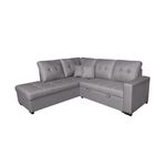 Sofa-cama-chaiselongue-Isis-esquinero-con-2-cojines-gris-96x230x212-cm-