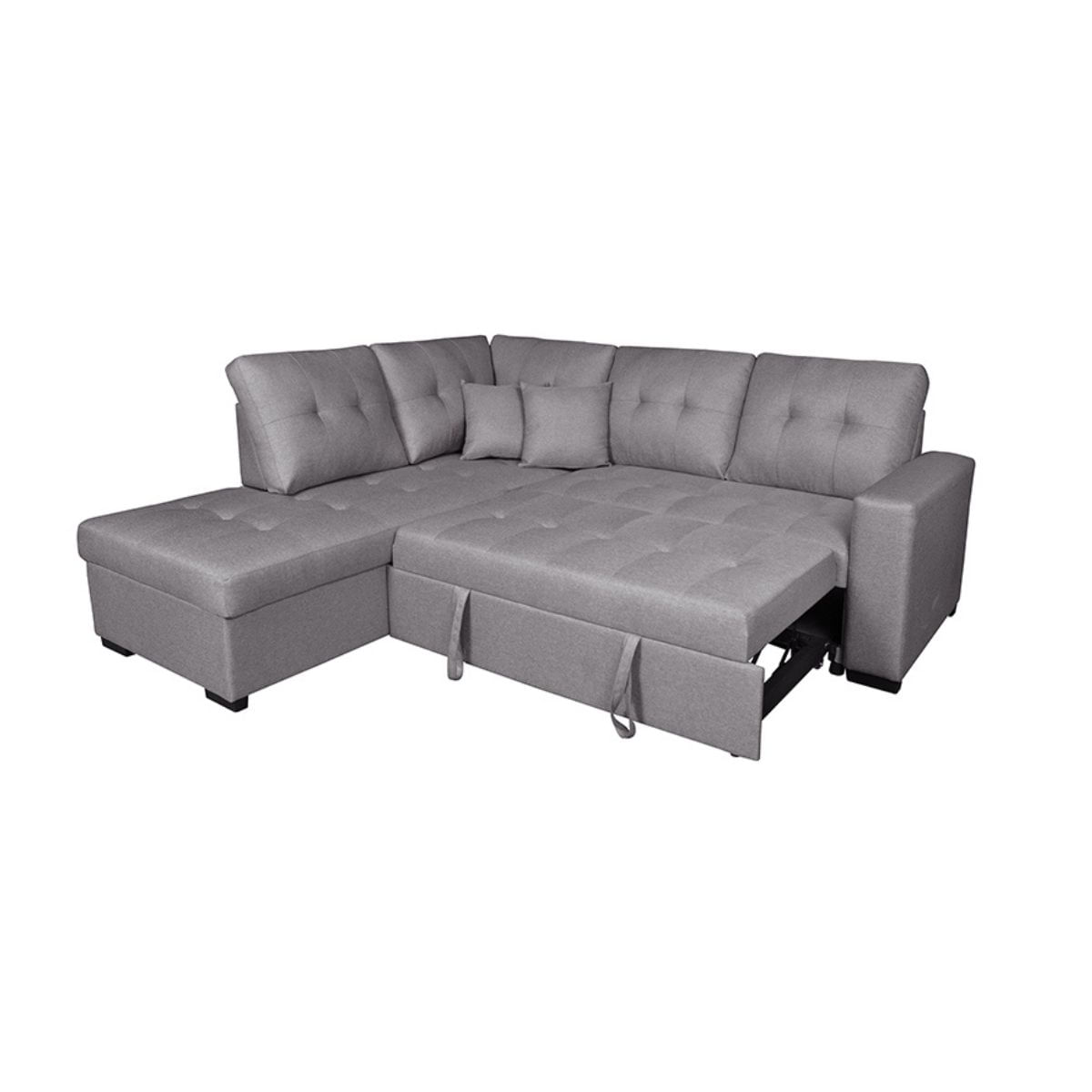 Sofa-cama-chaiselongue-Isis-esquinero-con-2-cojines-gris-96x230x212-cm-
