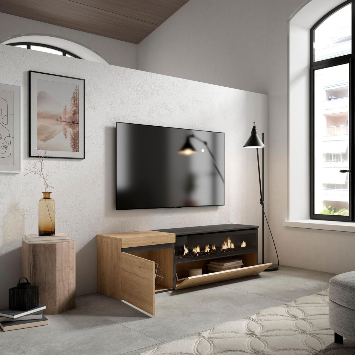 Mueble-de-TV-Kroma-amplio-espacio-de-almacenamiento
