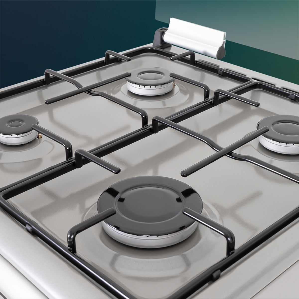 Cocina-de-gas-Svan-SKG4501-X-4-zonas-43L-seguridad-Safe-Shut-inox-50-cm