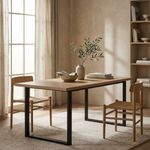 Mesa-de-comedor-Cinnamon-diseño-fijo-natural-negro-76x140x90-cm