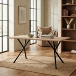 Mesa-de-comedor-Latigo-diseño-fijo-natural-negro-76x160x90-cm