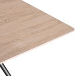 Mesa-de-comedor-Latigo-diseño-fijo-natural-negro-76x160x90-cm-detalle